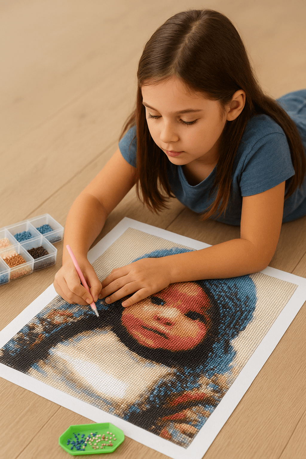 Create your own diamond painting